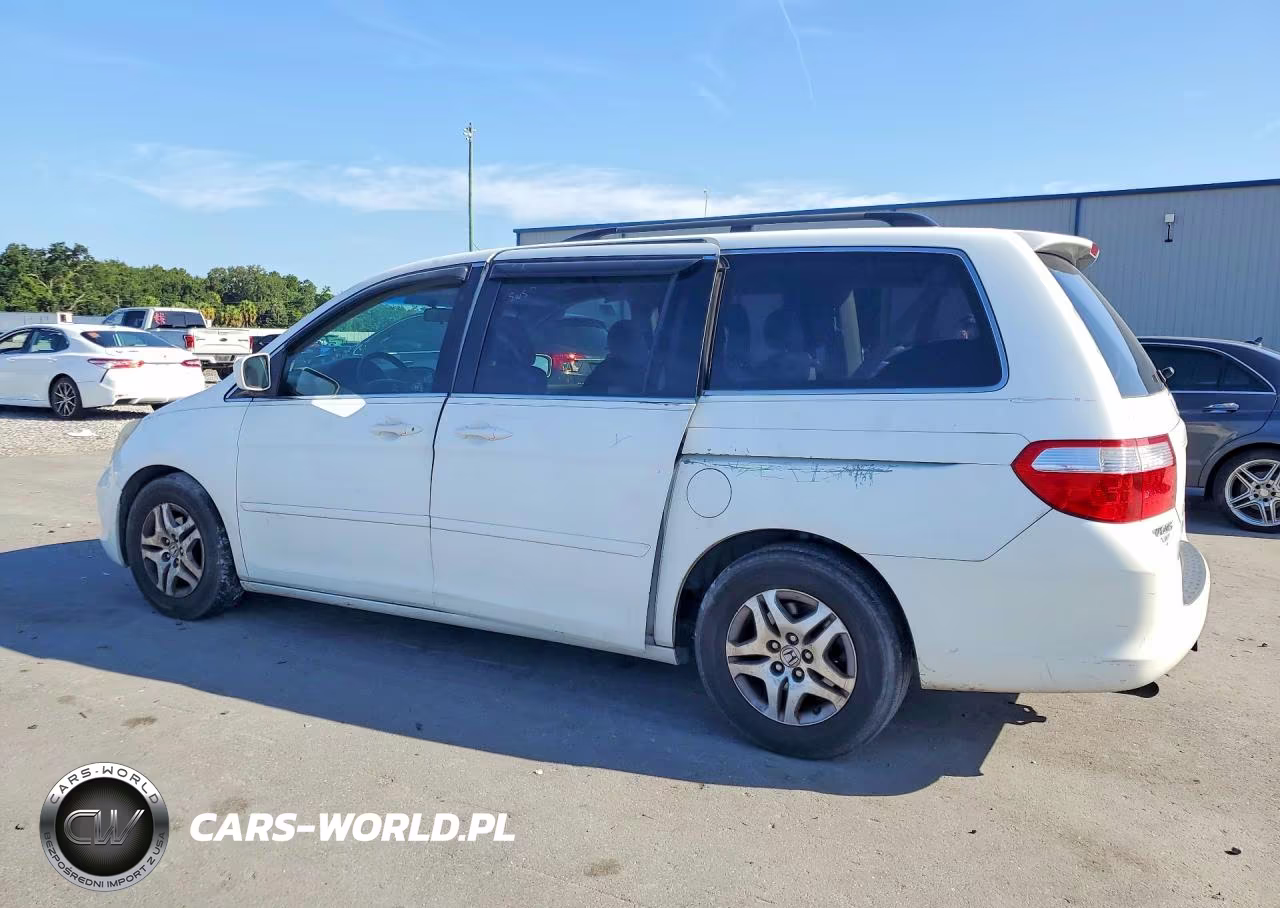 2006 Honda Odyssey Exl VIN:5FNRL38606B457989 - 2