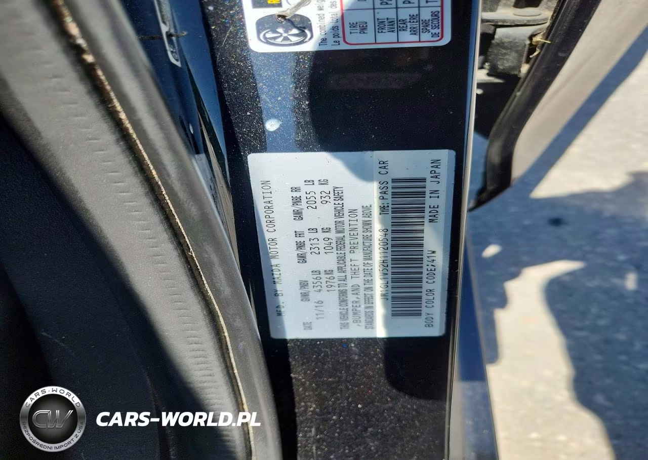2017 Mazda 6 Touring VIN:JM1GL1V52H1120548 - 12