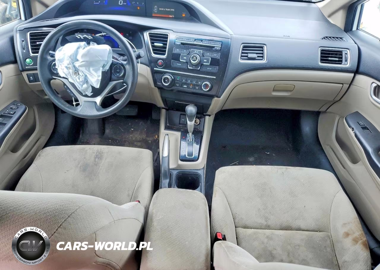 2013 Honda Civic Lx VIN:2HGFB2F5XDH572845 - 8