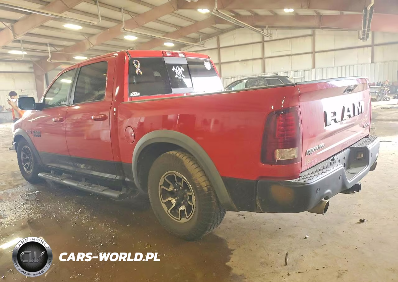 2016 Ram 1500 Rebel VIN:1C6RR7YT7GS363888 - 2