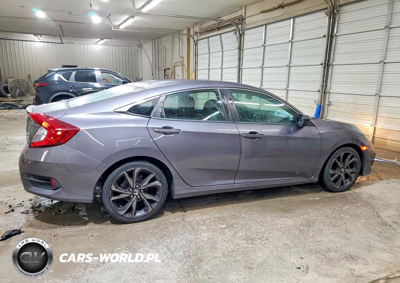 2020 Honda Civic Sport VIN:19XFC2F87LE011017 - 3
