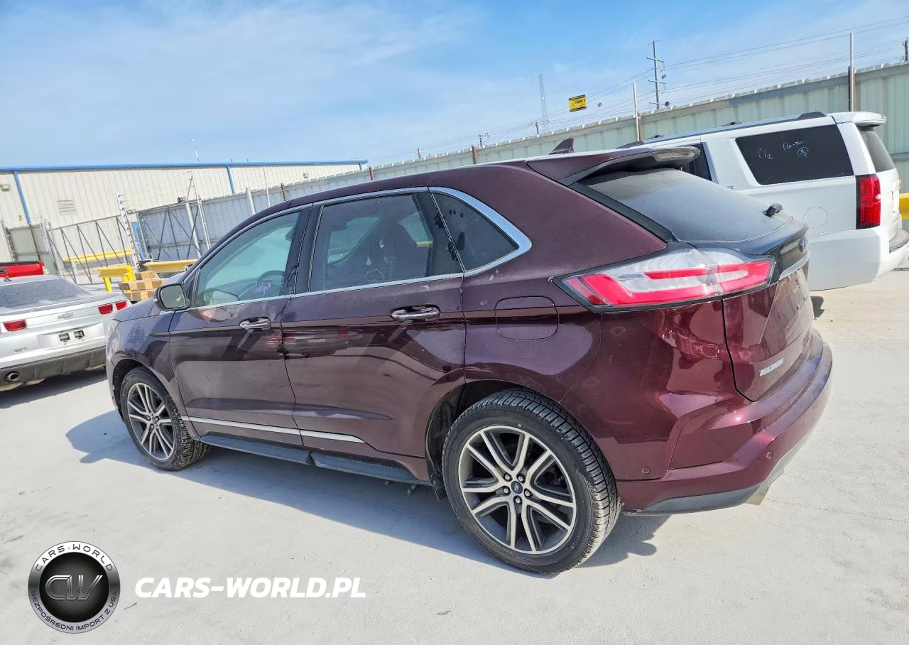 2019 Ford Edge Titanium VIN:2FMPK3K98KBB36654 - 2