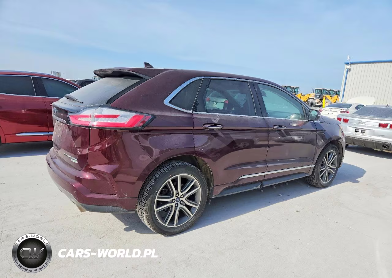 2019 Ford Edge Titanium VIN:2FMPK3K98KBB36654 - 3