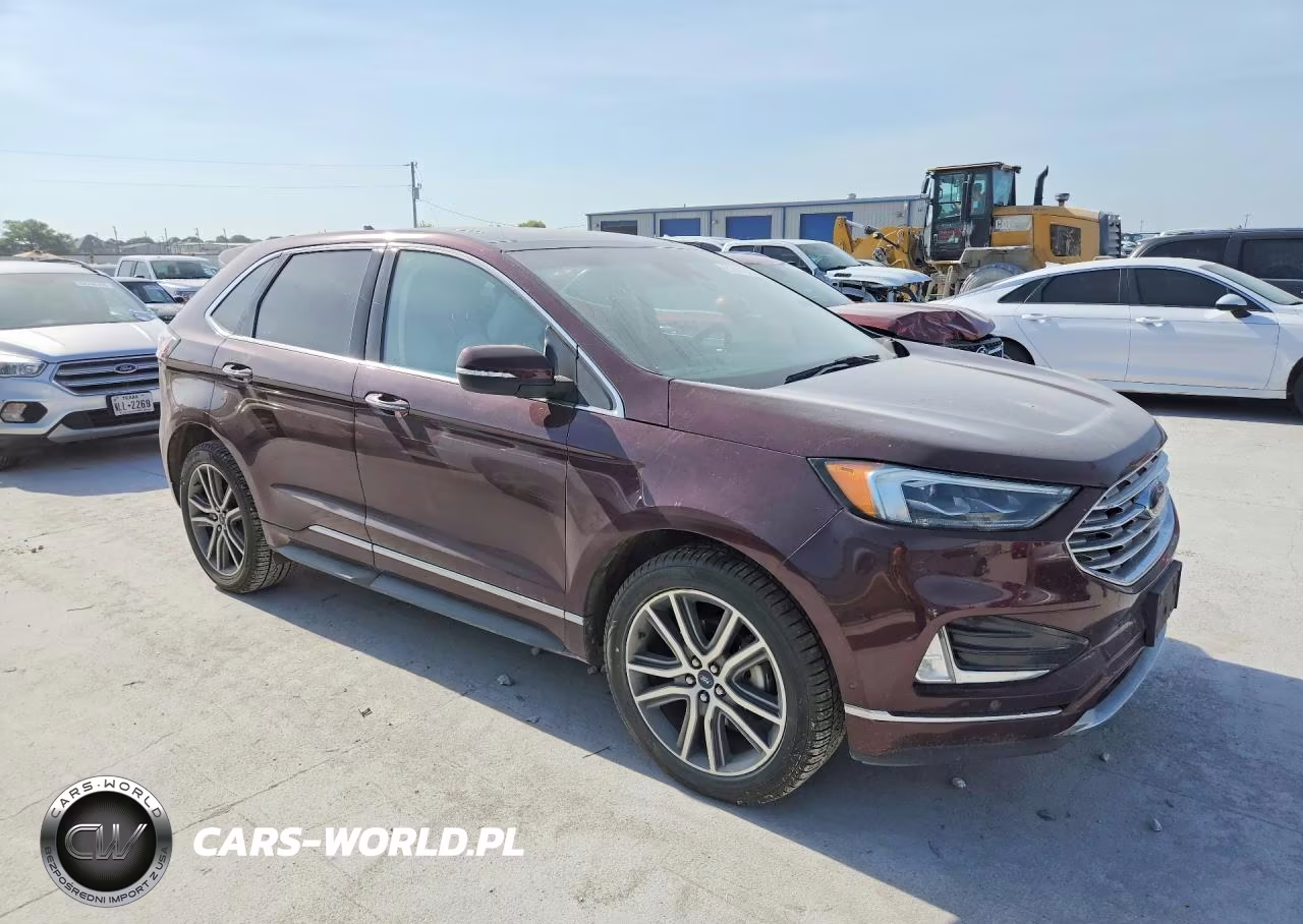 2019 Ford Edge Titanium VIN:2FMPK3K98KBB36654 - 4