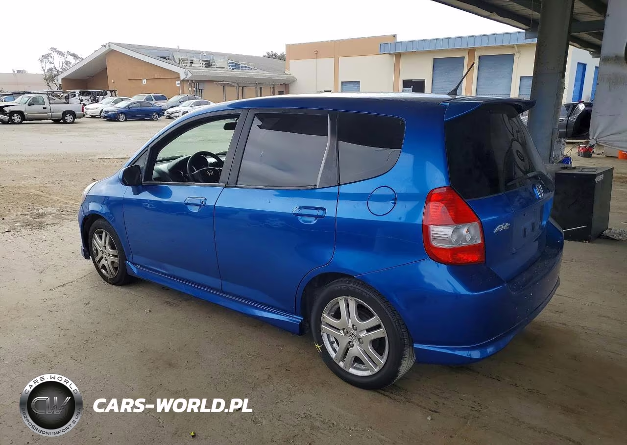 2008 Honda Fit Sport VIN:JHMGD38638S062665 - 2
