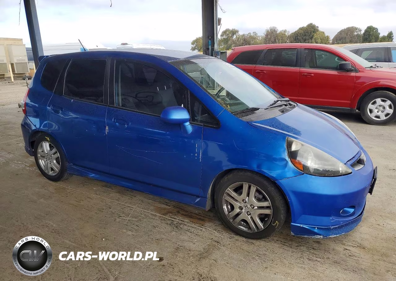 2008 Honda Fit Sport VIN:JHMGD38638S062665 - 4