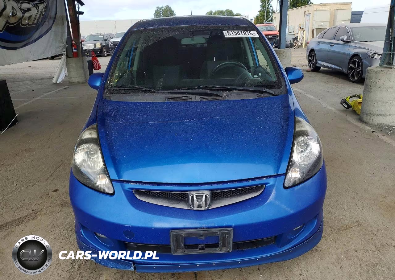 2008 Honda Fit Sport VIN:JHMGD38638S062665 - 5