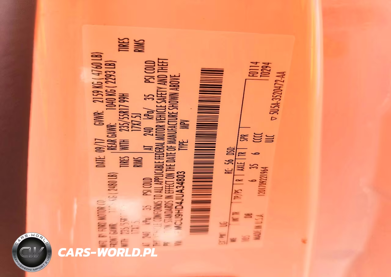 2018 Ford Escape Sel VIN:1FMCU9HD4JUA34803 - 13