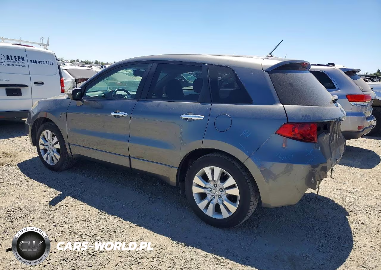 2010 Acura Rdx VIN:5J8TB2H22AA003133 - 2