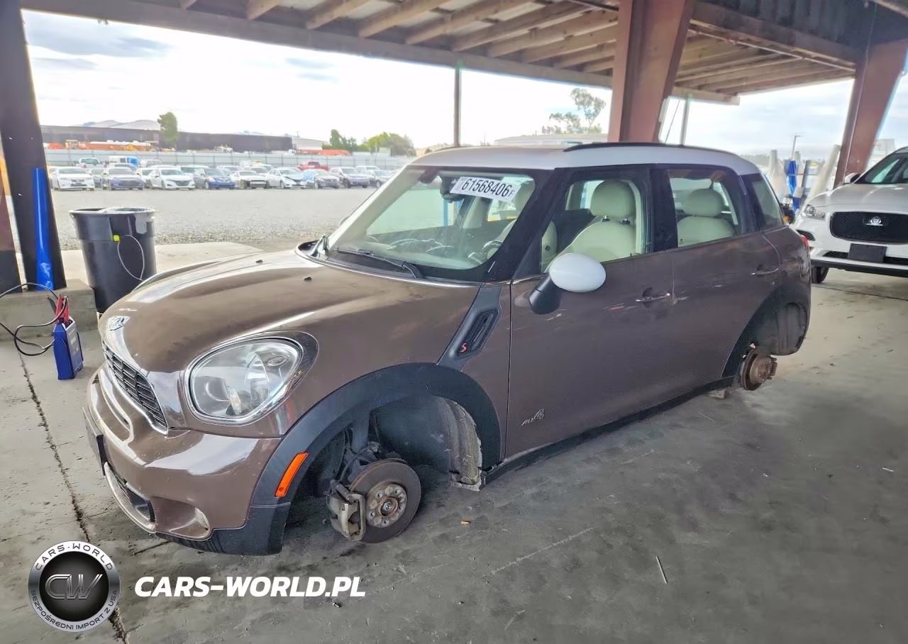2014 Mini Cooper S Countryman VIN:WMWZC5C53EWP35611 - 1