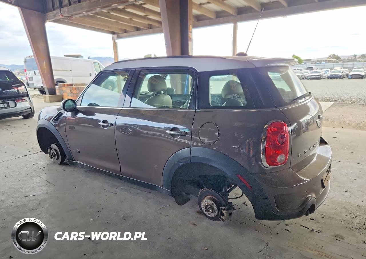 2014 Mini Cooper S Countryman VIN:WMWZC5C53EWP35611 - 2