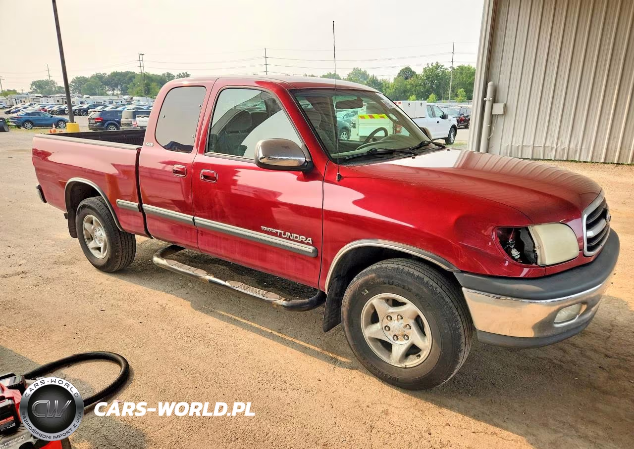 2002 Toyota Tundra Sr5 V8 VIN:5TBRT34192S236061 - 4
