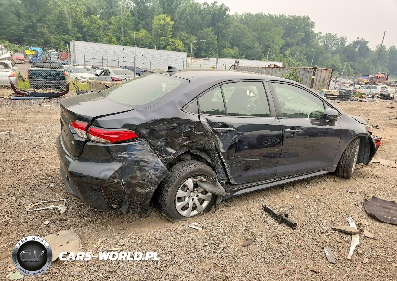 2021 Toyota Corolla Le VIN:JTDEPMAE3MJ147853 - 3