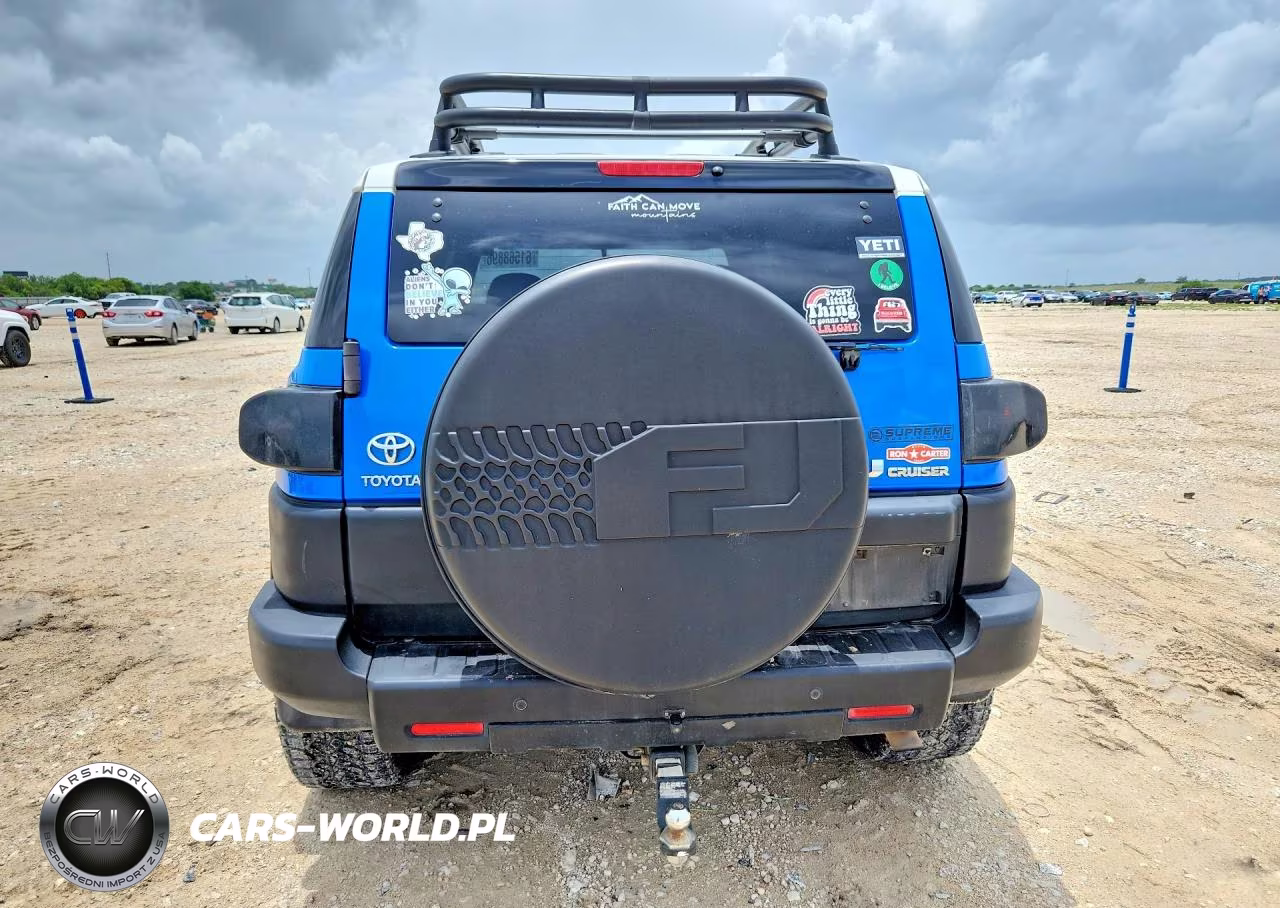 2008 Toyota Fj Cruiser Base VIN:JTEZU11F08K004050 - 6