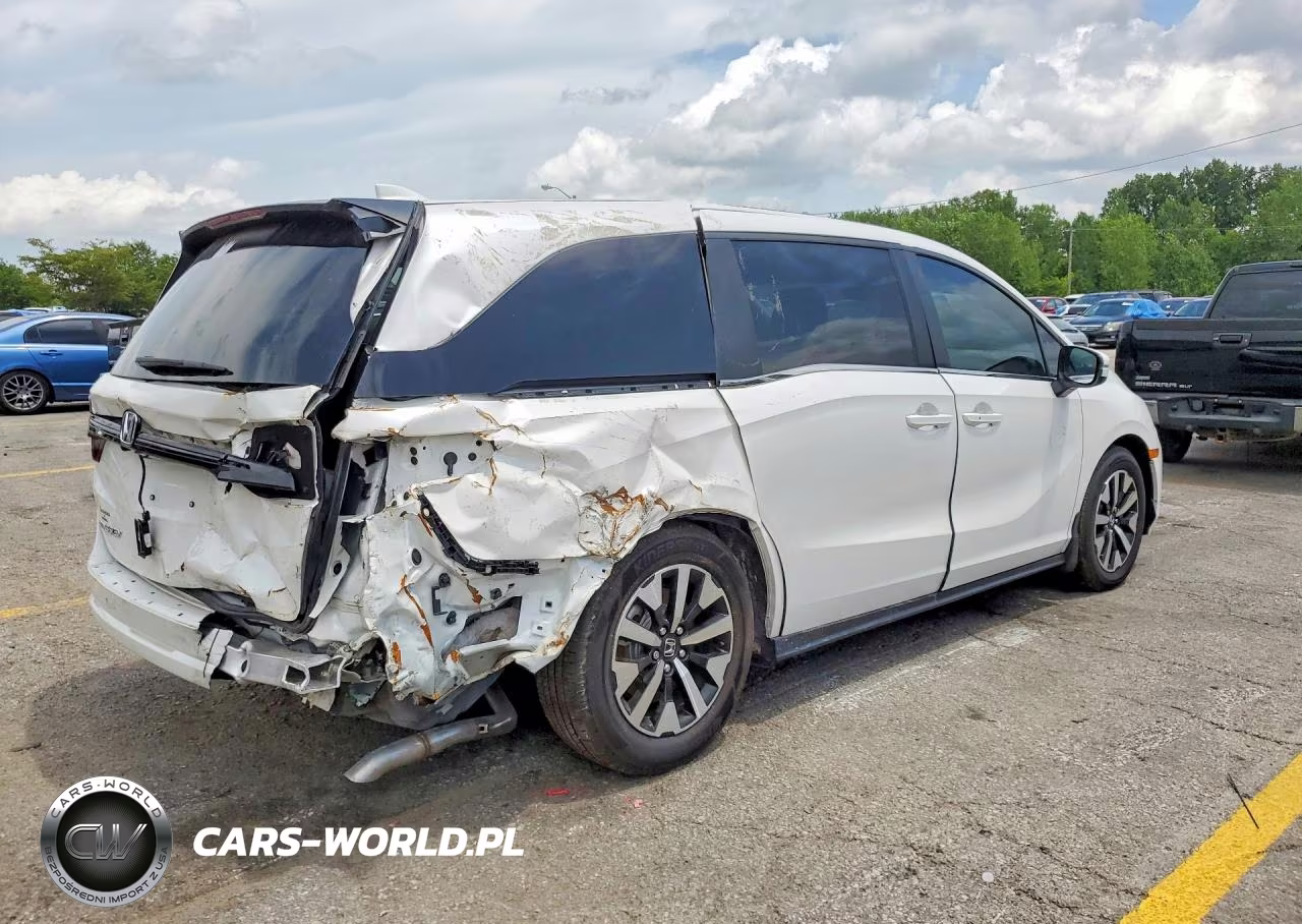2026 Honda Odyssey Exl VIN:5FNRL6H65TB007249 - 3