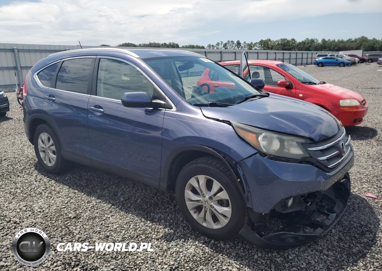 2013 Honda Cr-V Exl VIN:2HKRM3H77DH519389 - 4