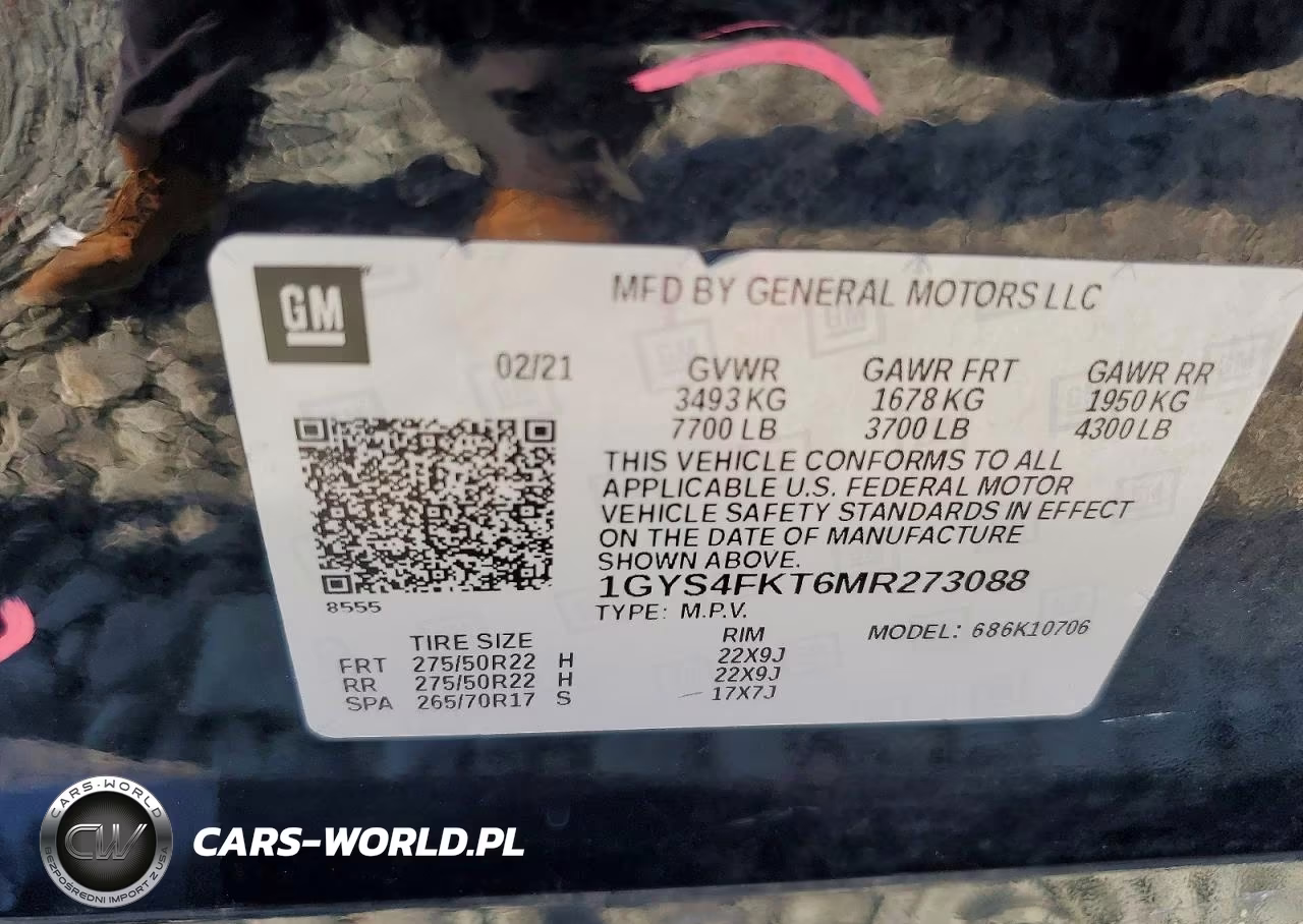 2021 Cadillac Escalade Sport VIN:1GYS4FKT6MR273088 - 14