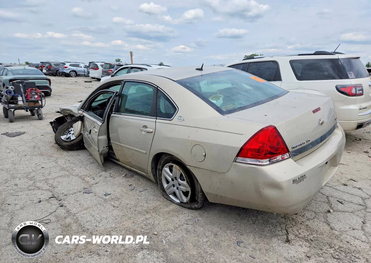 2008 Chevrolet Impala Ls VIN:2G1WB58K081335792 - 2