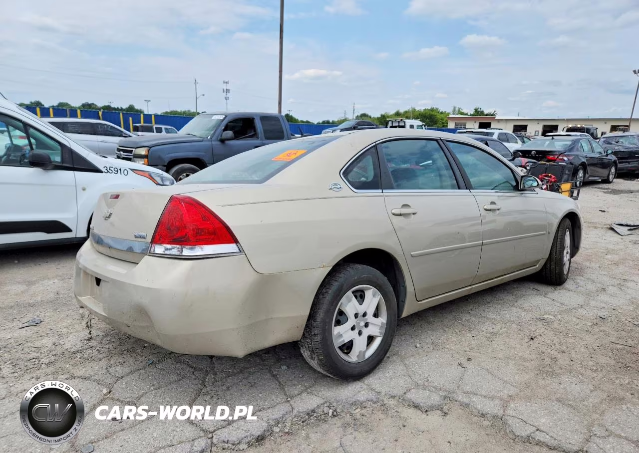 2008 Chevrolet Impala Ls VIN:2G1WB58K081335792 - 3