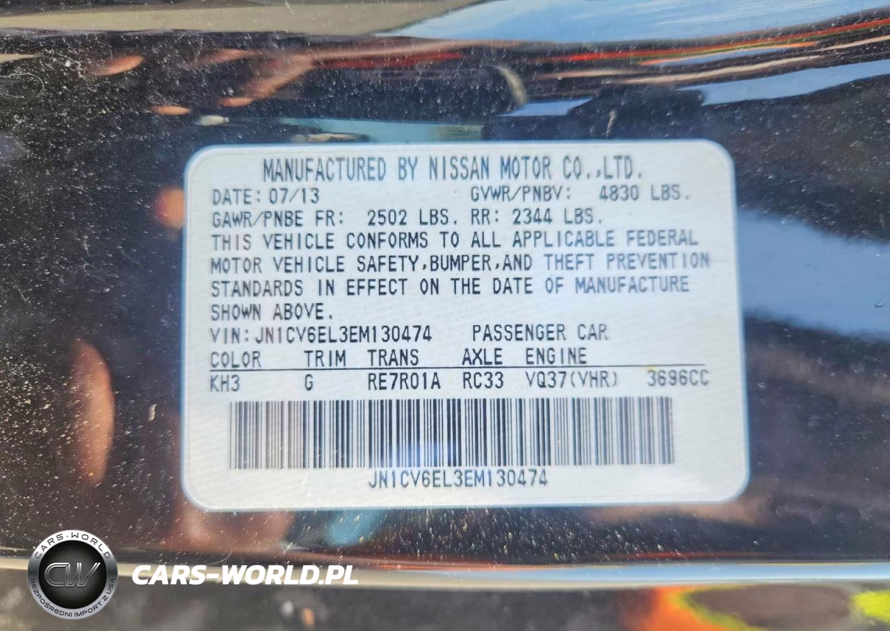 2014 Infiniti Q60 Coupe Base VIN:JN1CV6EL3EM130474 - 12