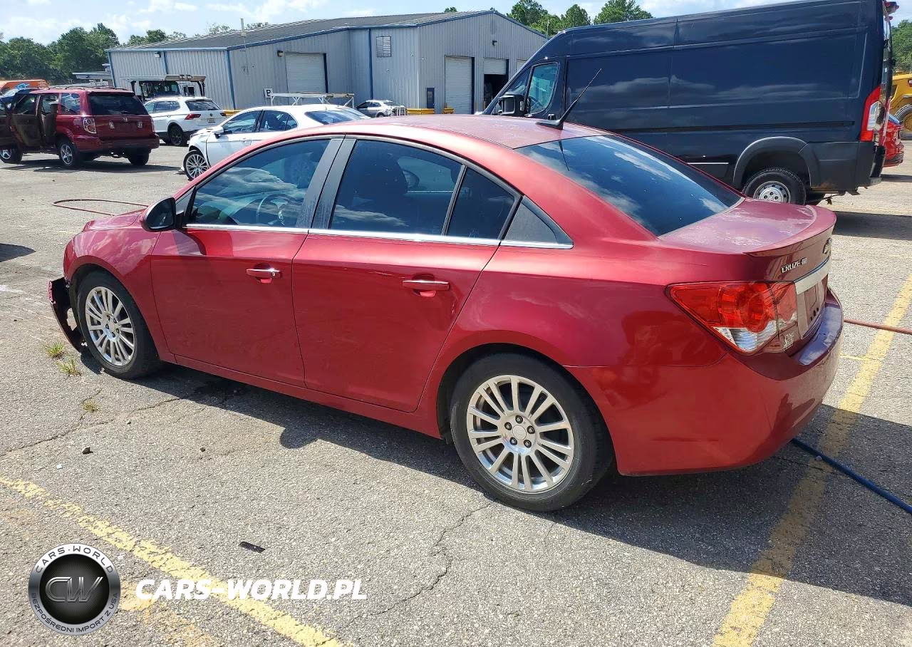 2012 Chevrolet Cruze Eco VIN:1G1PJ5SC5C7224658 - 2