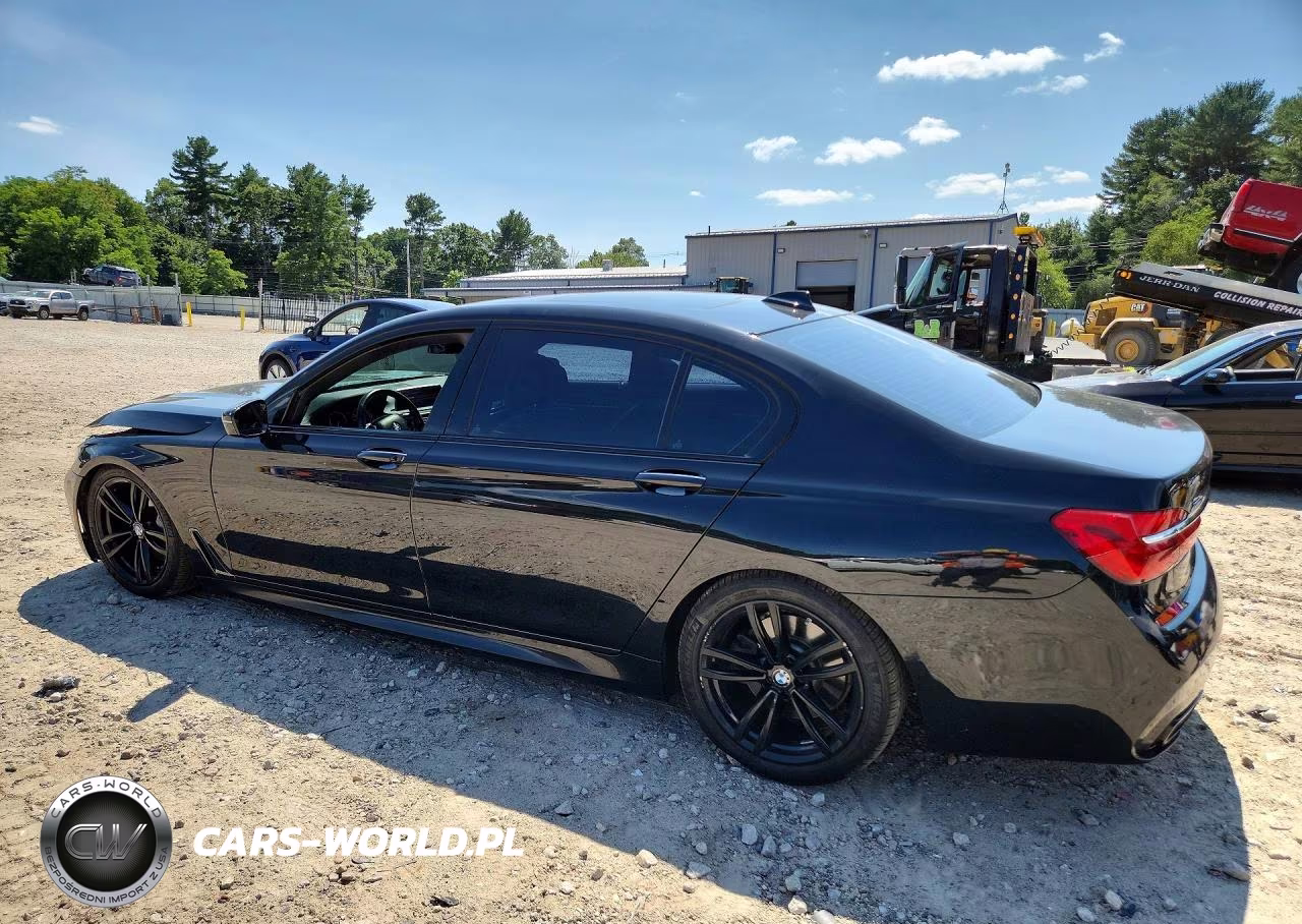 2019 BMW 740 Xi VIN:WBA7E4C57KGV70292 - 2
