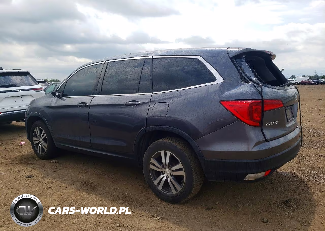 2016 Honda Pilot Exl VIN:5FNYF6H54GB112882 - 2