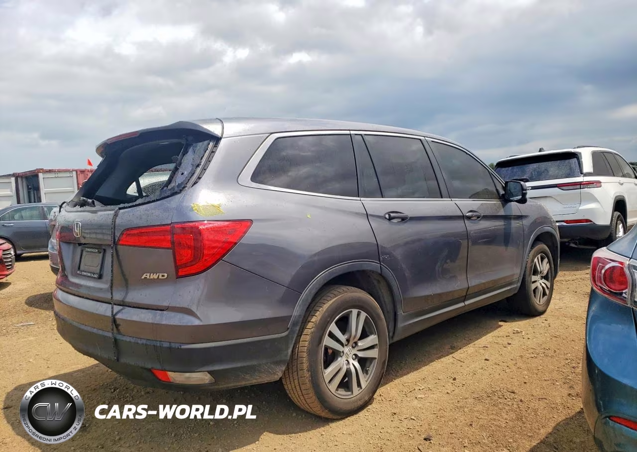 2016 Honda Pilot Exl VIN:5FNYF6H54GB112882 - 3