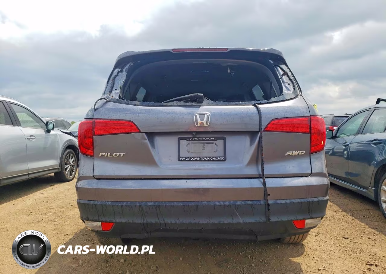 2016 Honda Pilot Exl VIN:5FNYF6H54GB112882 - 6