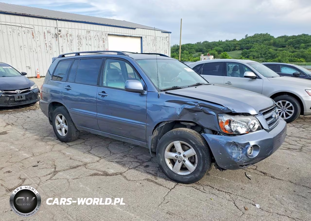 2007 Toyota Highlander Base VIN:JTEHD21A270046283 - 4