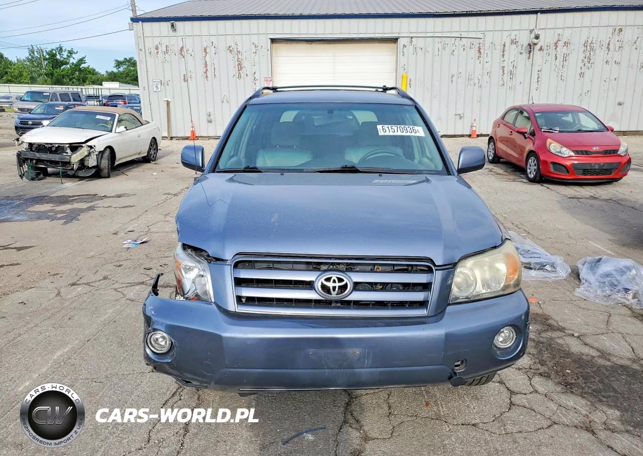 2007 Toyota Highlander Base VIN:JTEHD21A270046283 - 5