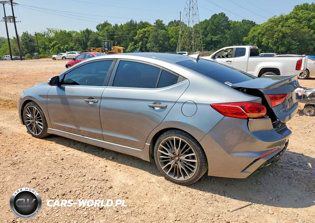 2018 Hyundai Elantra Sport VIN:KMHD04LB6JU553621 - 2