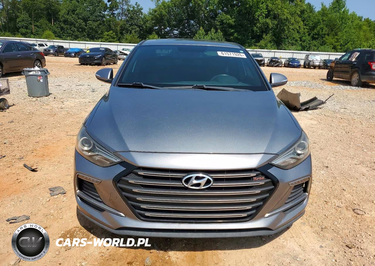 2018 Hyundai Elantra Sport VIN:KMHD04LB6JU553621 - 5