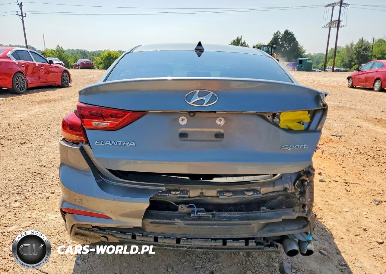 2018 Hyundai Elantra Sport VIN:KMHD04LB6JU553621 - 6