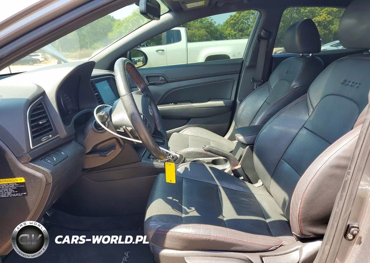 2018 Hyundai Elantra Sport VIN:KMHD04LB6JU553621 - 7
