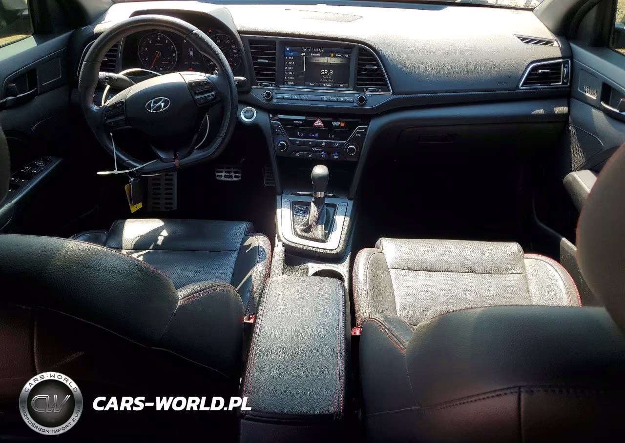 2018 Hyundai Elantra Sport VIN:KMHD04LB6JU553621 - 8