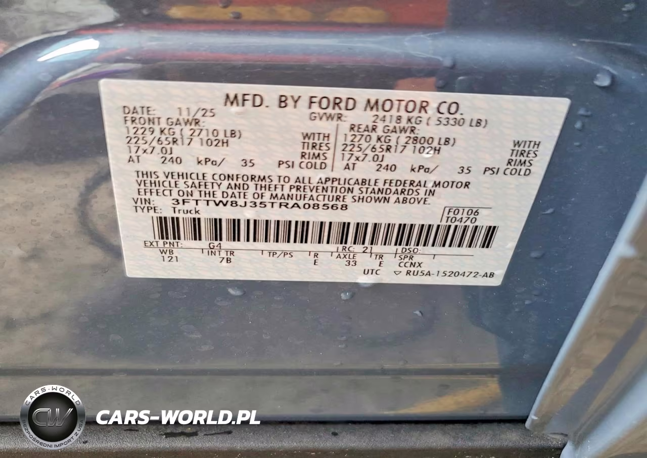 2026 Ford Maverick Xlt VIN:3FTTW8J35TRA08568 - 13