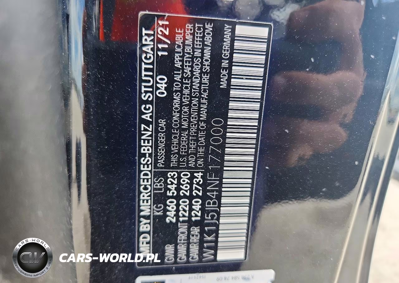 2022 Mercedes-Benz E 450 VIN:W1K1J5JB4NF177000 - 13