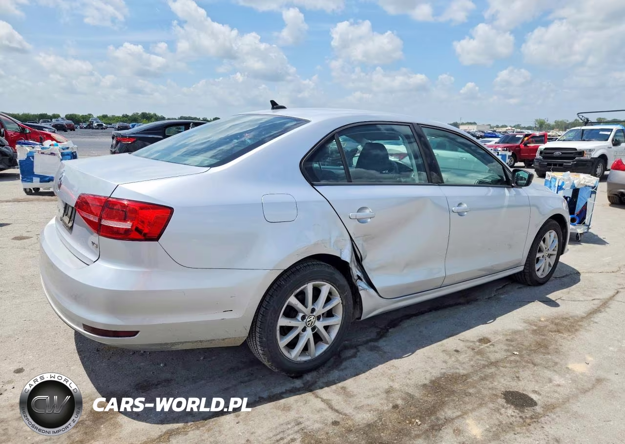 2015 Volkswagen Jetta Se VIN:3VWD17AJXFM231635 - 3