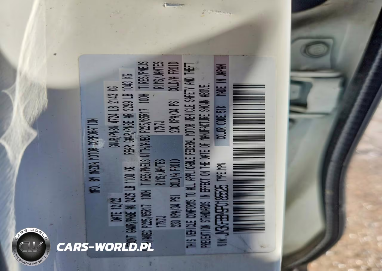 2023 Mazda Cx-5 Select VIN:JM3KFBBM9P0185525 - 14