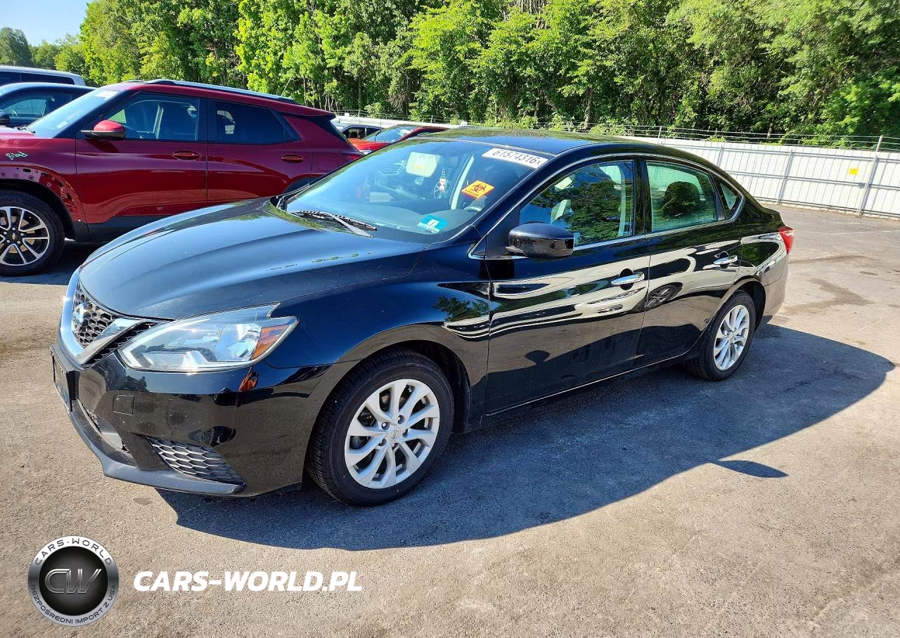 2019 Nissan Sentra Sv VIN:3N1AB7AP7KY418487 - 1