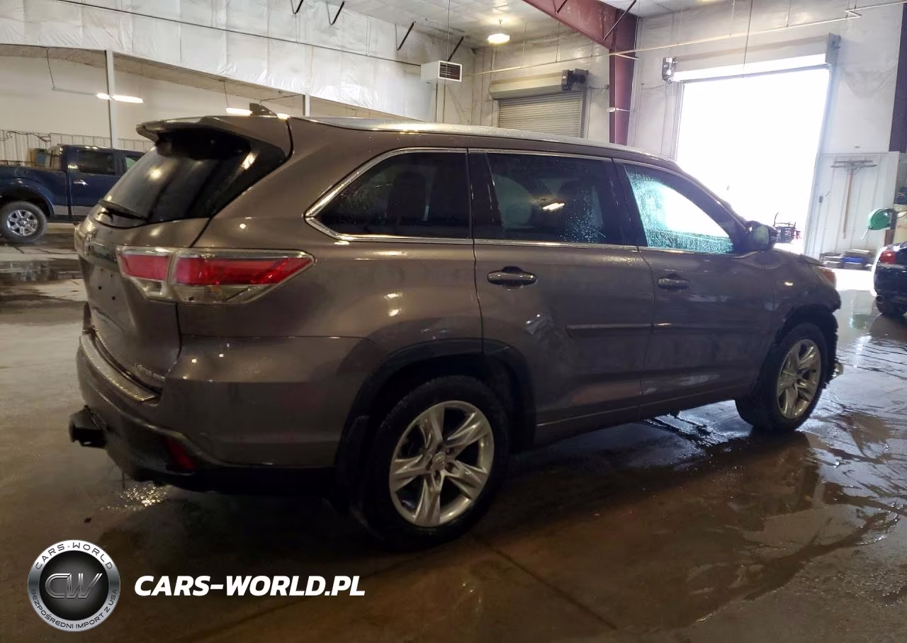 2015 Toyota Highlander Limited VIN:5TDDKRFH4FS205873 - 3