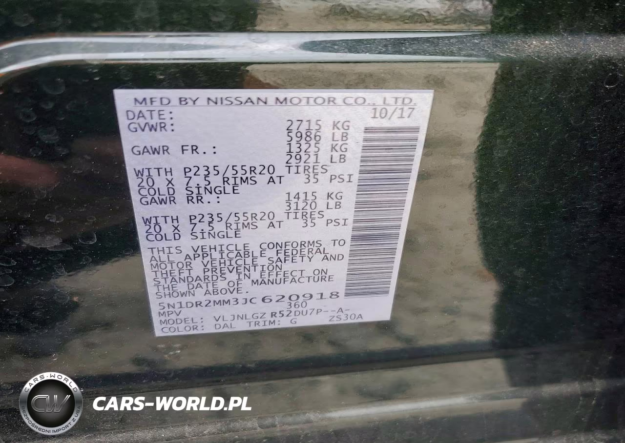 2018 Nissan Pathfinder Sl VIN:5N1DR2MM3JC620918 - 13