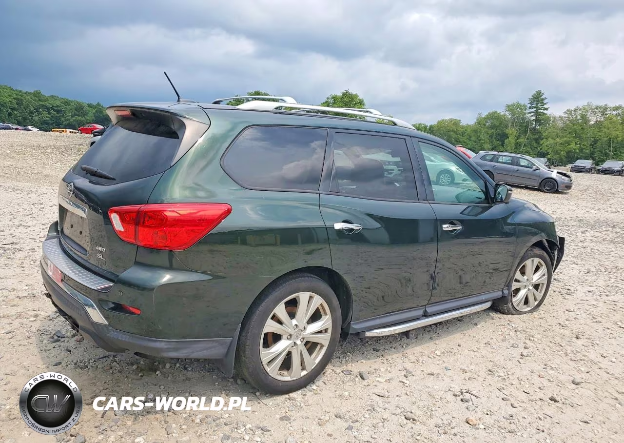 2018 Nissan Pathfinder Sl VIN:5N1DR2MM3JC620918 - 3