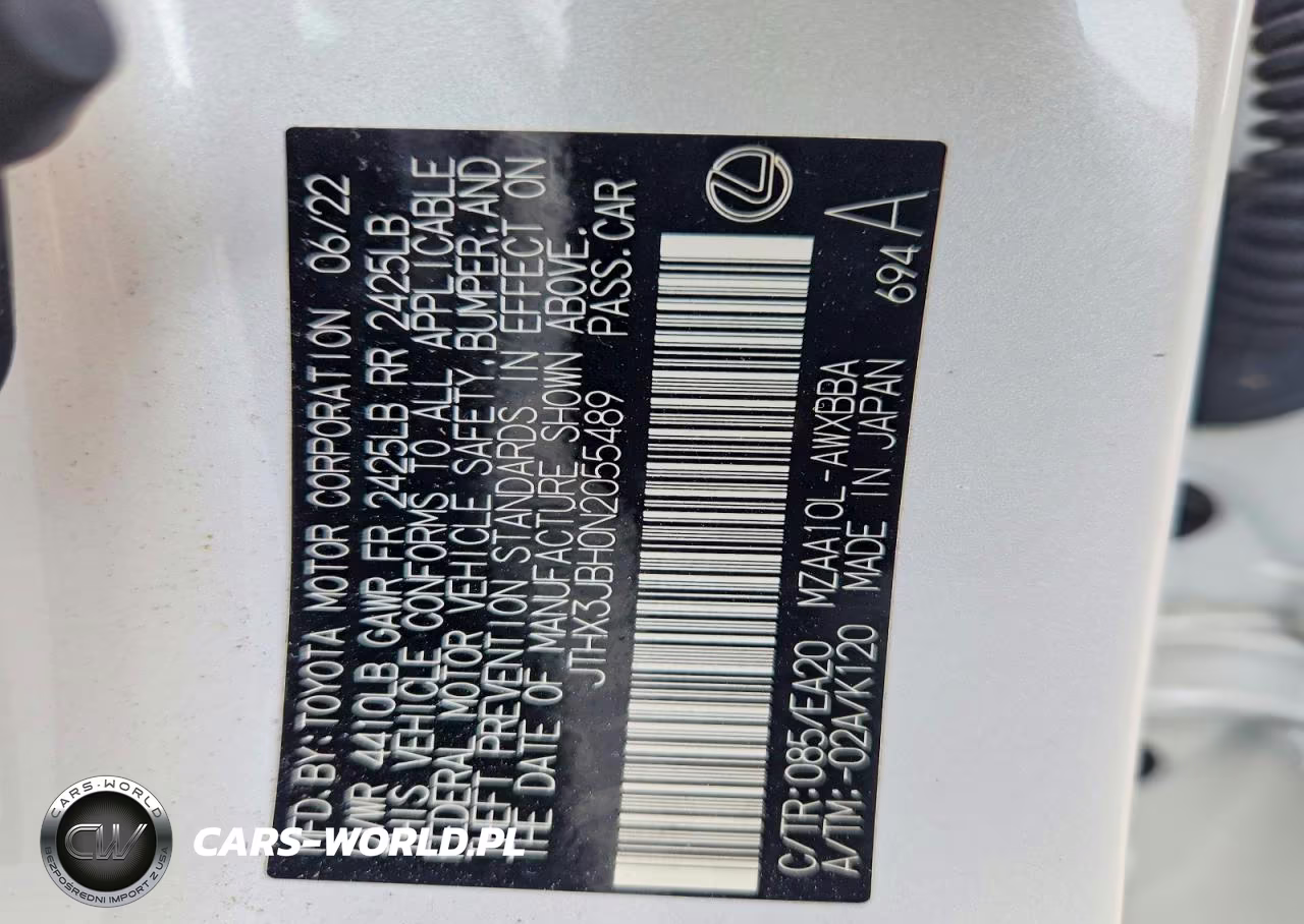 2022 Lexus Ux 200 Base VIN:JTHX3JBH0N2055489 - 14
