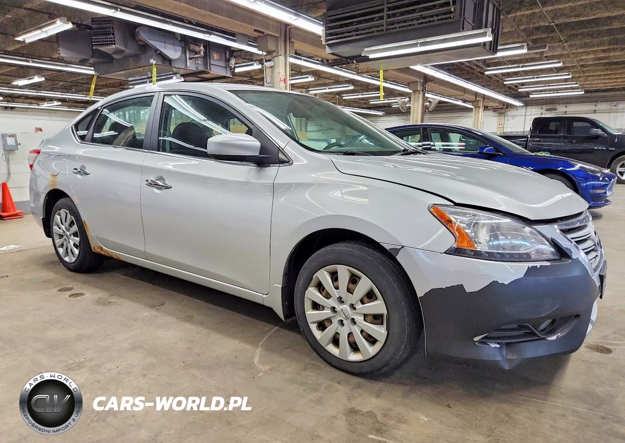 2013 Nissan Sentra S VIN:3N1AB7AP5DL671789 - 4
