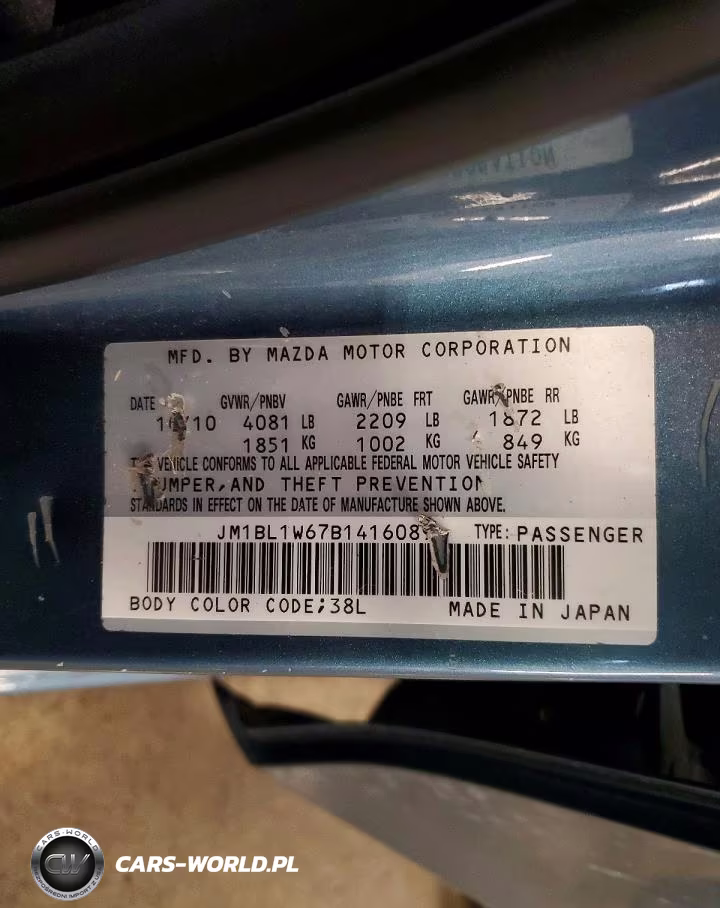 2011 Mazda 3 S VIN:JM1BL1W67B1416089 - 12