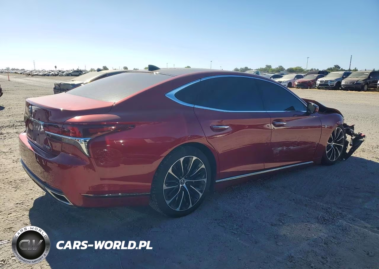 2018 Lexus Ls 500 F Sport VIN:JTHB51FF4J5001957 - 3