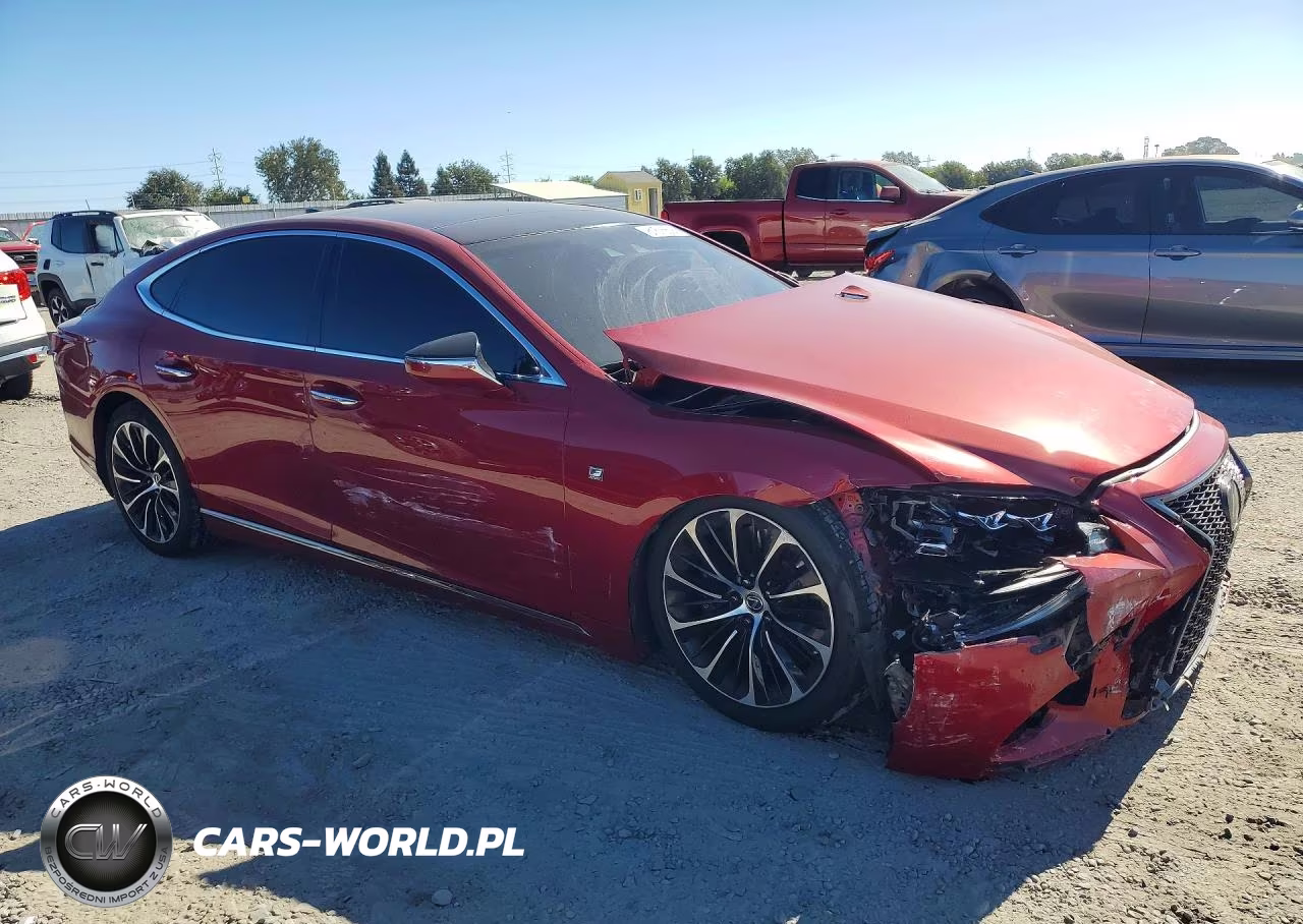 2018 Lexus Ls 500 F Sport VIN:JTHB51FF4J5001957 - 4