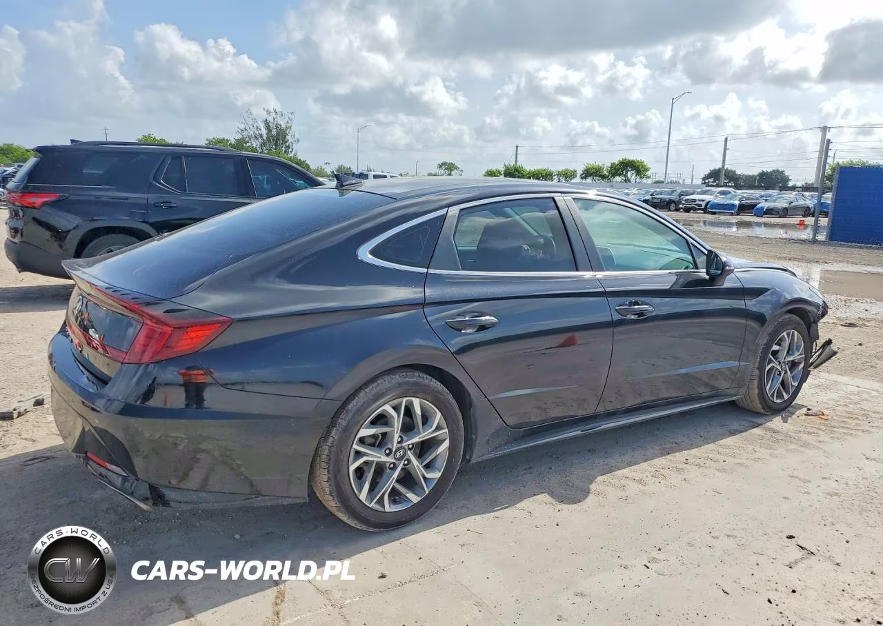2023 Hyundai Sonata Sel VIN:KMHL14JAXPA308592 - 3